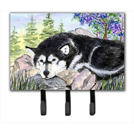 Carolines Treasures Carolines Treasures SS8062TH68 Alaskan Malamute Leash Holder Or Key Hook SS8062TH68
